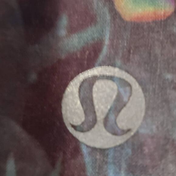 Lululemon Run Speed Short 4-Way Stretch Black Curious Jungle Black Floral Size 6 - Picture 5 of 6